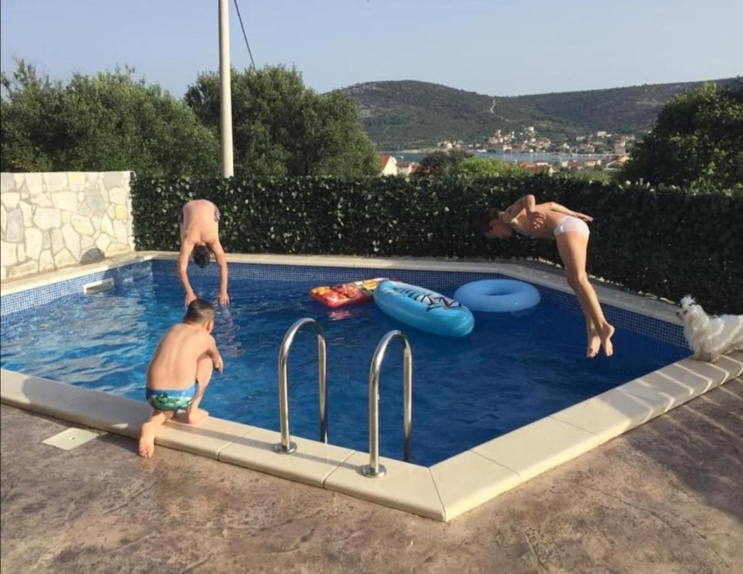 Vinišće Villa Croatia Sea View With Heated Pool מראה חיצוני תמונה